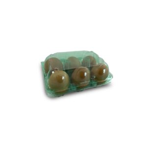 Estuche para huevos verde